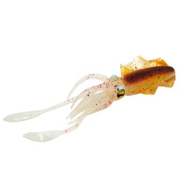 FOLANDO Fishing Squid Lures, Squid Lure Soft Bait Fishing Lures Octopus Lures Artificial Bait For Bass Pike Trout 15cm/20g YU-15