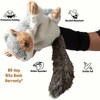 Milunova Pupr Pals Dog Toy Puppet with Tough Padding for