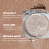 Eyeshadow Palette,Shimmering Creamy Eyeshadow,Glitter Cream Eyeshadow Palette,Eye Shadow Pallets for