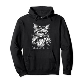 Funny Proud Maine Coon big cat Pullover Hoodie gift