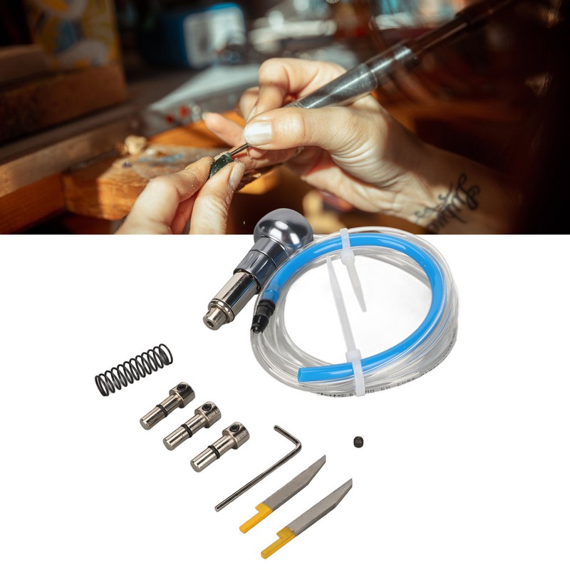 Pneumatic Engraving Machine Handle Gas Pipe Screwdriver Spring Alloy Steel