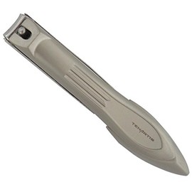 Stainless Steel Professional Nail Clipper Nagoya with Container and File with PVC Case - Tenartis