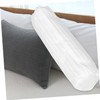 NOLITOY Comfortable Pillow Cover Removable Washable Bolster Pillowcase Soft Breathable