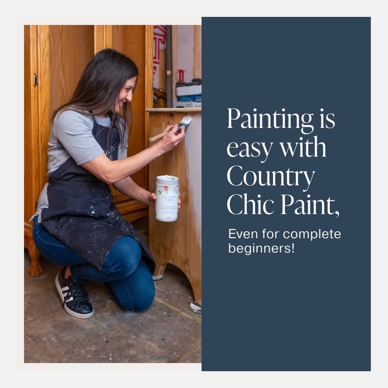 Chalk Style Paint - for Furniture, Home Decor, Crafts -