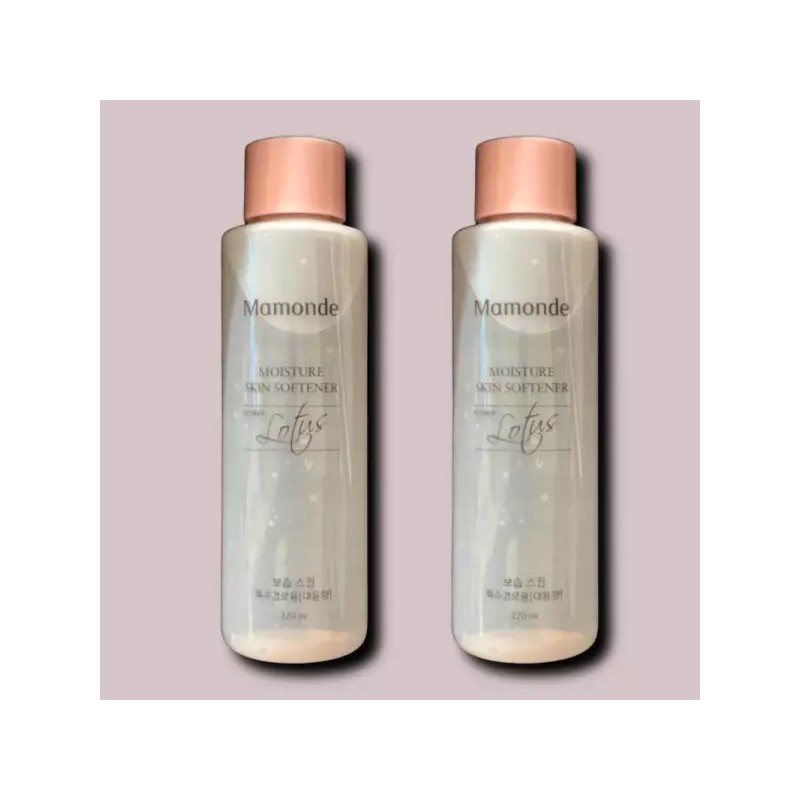 Mamonde 마몽드 모이스처 스킨 소프너 320ml 2개 Mamonde Moisture Skin