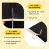 DOORES Tape in Hair Extensions Human Hair, Dark Brown 18