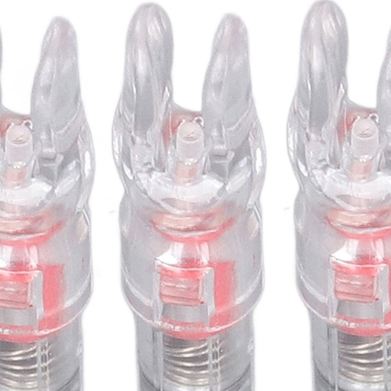 3PCS Lighted Nocks for Arrows Automatic Lighting 6.2mm Internal Diameter