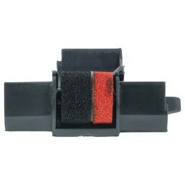 vhbw 10x Ink Roller Black-Red compatible with Olivetti Summa 120, 302, 220, 303 Cash Register, Calculator