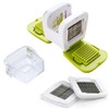 Garlic Press, Crusher, Cutter, Mincer, Cube Garlic Ginger Press Cutter