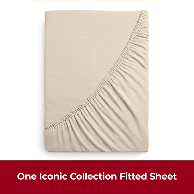 Mellanni Double Fitted Sheet Deep Fit 30 Cm - All