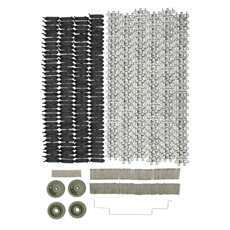 Model Tank Track Parts Full Scale Plastic Aluminum Alloy Chain