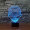 3D Lamp UFO Alien Optical Illusion Led Night Light 7