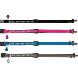 Trixie Cat collar, reflective, velvet