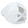 EVD-X Gorra Deportiva Mujer y Hombre para Cabello Largo Actividades