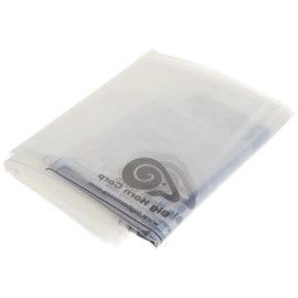 Big Horn 11781 Disposable Clear Plastic Dust Bags for Delta, Jet and Other 20-Inch Units, 5-Pack