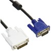 ELECOM DVIケーブル プロジェクター用 アナログ接続用 1.5m DVI-I29pinオス-D-Sub15pin(ミニ)オス CAC-DVA15BK