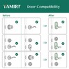 Smart Door Handle Lock with Keypad: Yamiry Fingerprint Smart Knob
