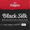 Folgers Black Silk Dark Roast Ground Coffee, 22.6 Ounce Canister