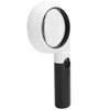 Handheld Magnifying Glass 5X Main Lens 20X Secondary Lens Magnification