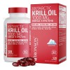 Bronson Aceite Krill Antártico 1000mg Omega-3 Epa Dha 120 Sg