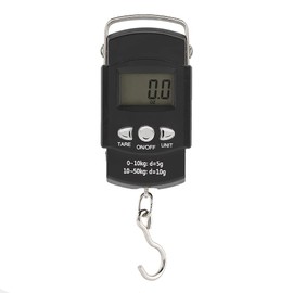 Portable Electronic LCD Digital Scale, ABS Stainless Steel Large Display for Luggage, Express, Vegetables, Fruits