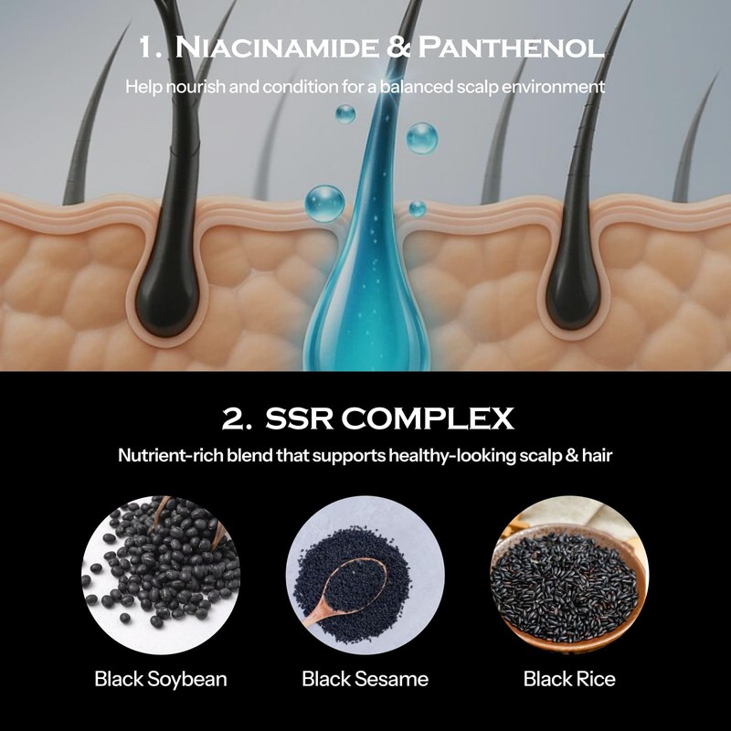 [Forbeaut] Scalp Tattoo – Black Hairline Filler for Thinning Spots