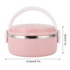 Thermal Insulated Lunch Box, Arch Handle Tight Comfortable Thermal Lunch