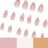 Nail Tip, Almond, Medium False Nail, Popular, Nail Tip, Sticker,