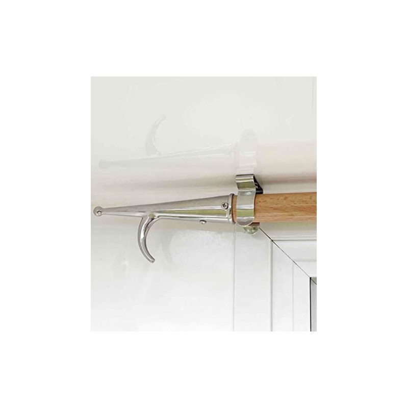 Boat Hook Holder Clip Clamp Diameter 30-37 mm Bracket for