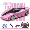 Remote Control Car, Pink RC Cars for Girls, Rechargeable RC