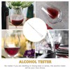Yardwe Alcoholmeter Vinometer for Wine 0-25% Alcohols Meter Tester for