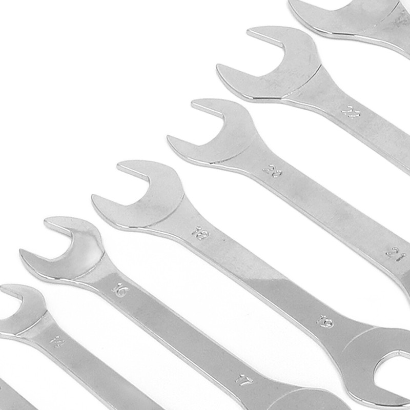 11Pcs Dual Open End Spanner Set Anti Rust High Hardness