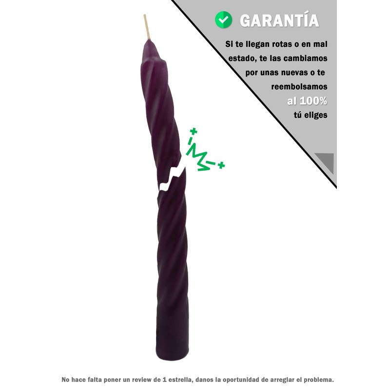 Eucaris - Velas de Adviento, Juego de 5 Velas para