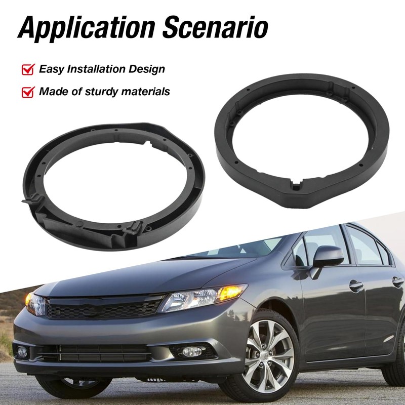 Vkinman 12 PCS 6.5 Inch 6.75 Inch Car Speaker Installation