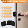 6 PCS Door Stoppers Wall Protector with Strong Self-Adhesive Backing