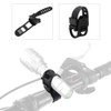 Adjustable Rotating Torch Holder Bicycle Clip Light Torch Rotating Clamp