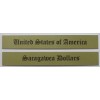 GOLDEN SACAGAWEA DOLLAR COINS (NOT INCLUDED) WALL DISPLAY PICTURE FRAME