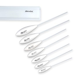 Sbirolino Fishing Floats Fishing Equipment Trout Fishing Tackle Bombards Spirulino Trout Float Set of 7 Floating Bombards with Boat Container