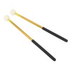 2 Pcs Timpani Mallet Soft Wool Felt Head Anti Slip