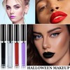 WENJLYJ 4 Colors Dark Black White Purple Red Matte Liquid