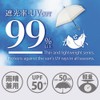H・A・U 10002949 3 Tier Mini Bi-Color Lightweight Folding Umbrella, For