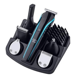 Hair Clippers for Men, 6 in 1 Electric Trimmer Full Clipper Set USB Charging Nose Beard Cutter Machine Hair Electric Clippers