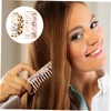 SAFIGLE 2pcs Wide Tooth Hair Detangling Comb for Women Smooth