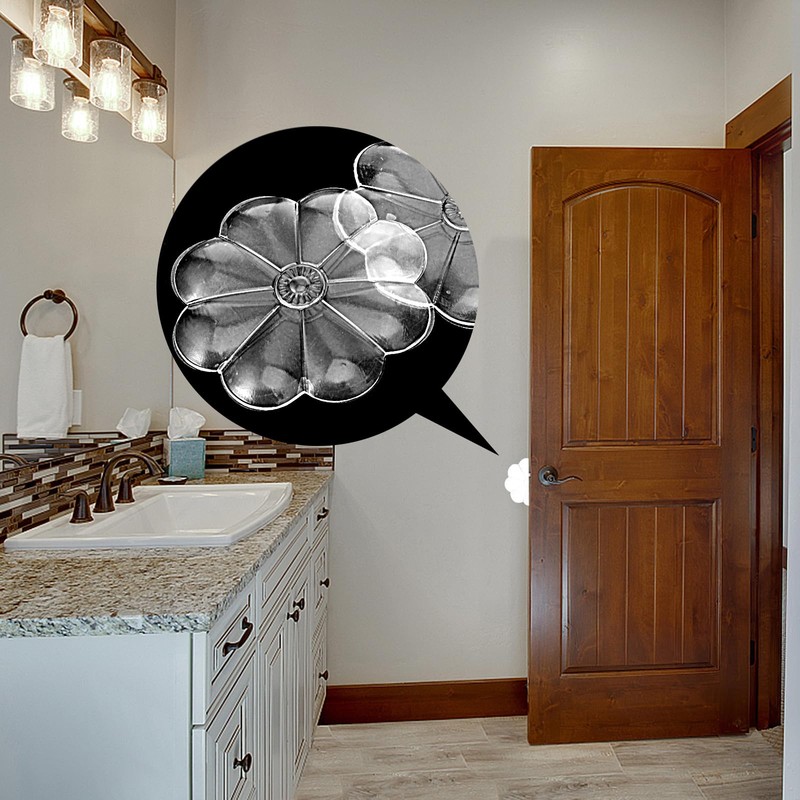 10 Pcs Door Stopper Wall Protector: Clear Self Adhesive Rubber