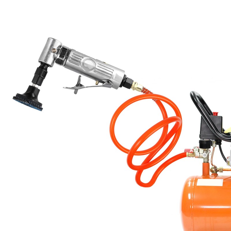 QWORK Compressed Air Grinder 90° Angle Grinder with 50 mm