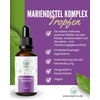 Mariendistel Artischocke Löwenzahn Komplex – 100 ml – Hochdosierter 3-in-1