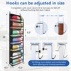 7-Layer Large Capacity Hat Organizer, Hat Rack for Door with