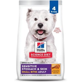 Hill's Science Diet Adult Sensitive Stomach and Skin, Small Bites Dry Dog Food,