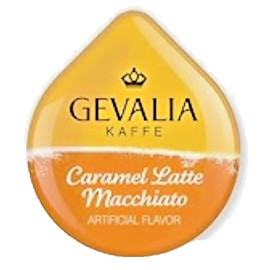 Gevalia 56/PACK - Gevalia Kaffe Caramel Latte Tassimo Coffee T-Discs BULK PACKAGING