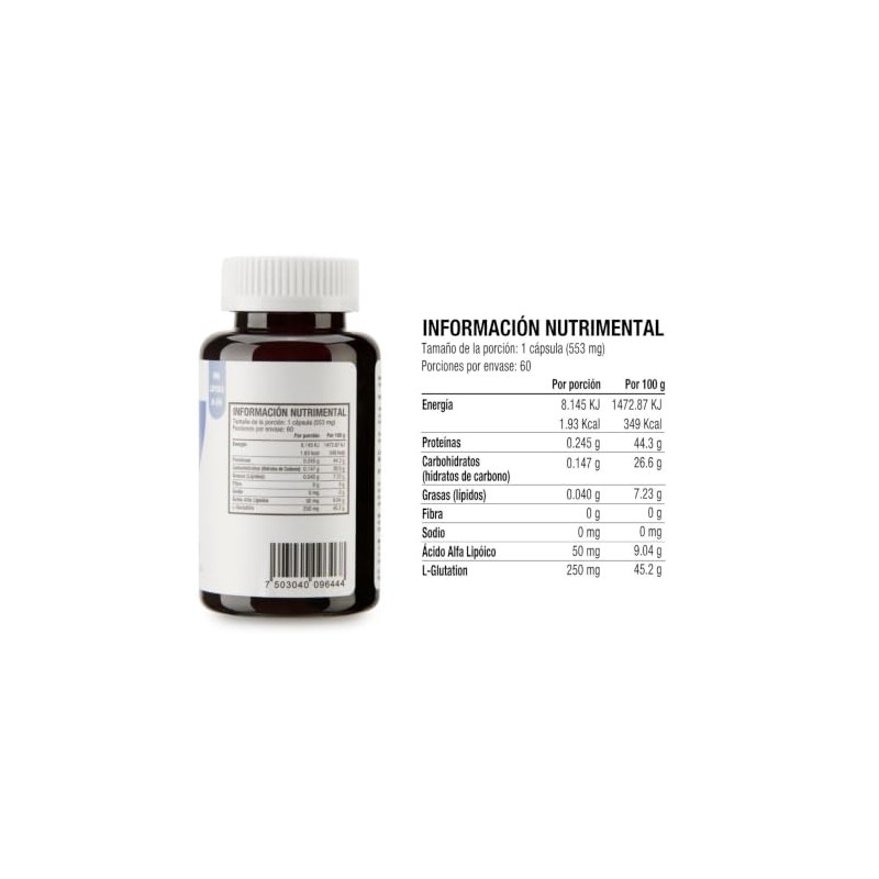 Life180 Dúo L-Glutatión con Ácido Alfa Lipóico pack de 2,